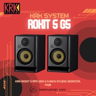 KRK ROKIT 5 RP5 GEN 5 5-INCH STUDIO MONITOR, PAIR