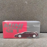 MINI GT 806 BUGATTI EB110 GT DARK RED METALLIC