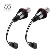 8000K Amber LED Angel Eye Marker  Light Bulbs Lamps for  E39 E53 E60 E63 E64 E66 E87 5 6 7 X3 X5 [Pa