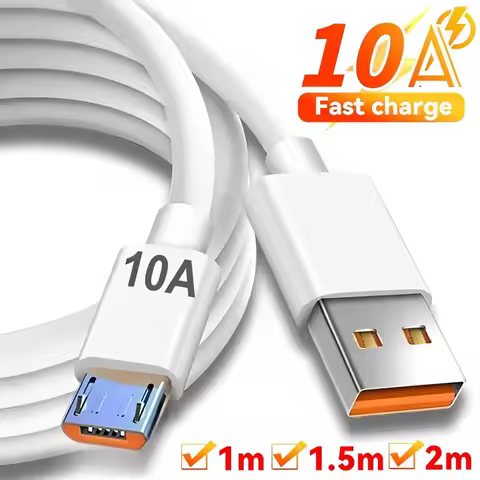 USB To Micro USB Cable Quick Charge 10A Charge Cord Universal for Samsung MP3 Android Phone Micro Us