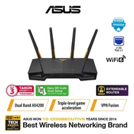 ASUS TUF-AX4200 WIFI 6 AX4200 TUF GAMING WIRELESS ROUTER DUAL BAND GAME BOOSTER STRONG COVERAGE, EXT