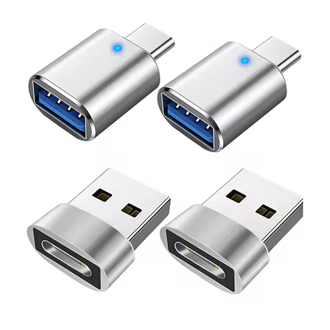 USB 3.0 to Type-C Adapter OTG to USB-C Type-C to USB Type-C Female Connector for Samsung Xiaomi POCO