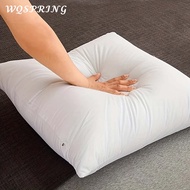 100% Cotton Feather Pillow Core Christmas Cotton Neck Pillow Cojines 45x45 55x55 Hotel Decoration So