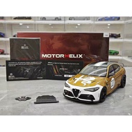 MOTORHELIX MH1: 18 Alfa Romeo Alfa Romeo Giulia GTAm Alloy Car Model