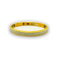 Gelang Magnetik Golden Glimmer