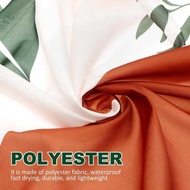 Shower Curtain Waterproof Bathroom With 12 Hooks 71x71 Inches