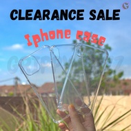 CLEARANCE SALE Clear Iphone case for Iphone X, 11, 12