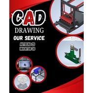 2D & 3D CAD Drawing Services || CAD Drafting || CAD Design || Autocad,Inventor.