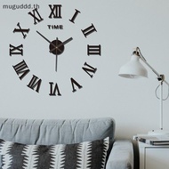 # gugugu # 3D Luminous Wall Clo Frameless Acrylic DIY Digital Clo Wall Stiers Mute Clo For Living Ro