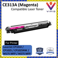 Compatible CE313A CE313 313A 313 Color Toner for HP Color LaserJet CP1010 C1025