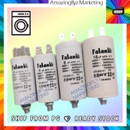 Spare Parts Falanke Capacitor 4uF 5uF 8uF 10uF 16uF 450V Capacitor for Washing Machine(1pcs)