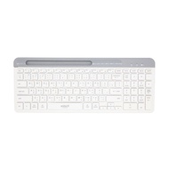 HomePro คีย์บอร์ดไร้สาย  P505 สีขาว แบรนด์ ANITECH