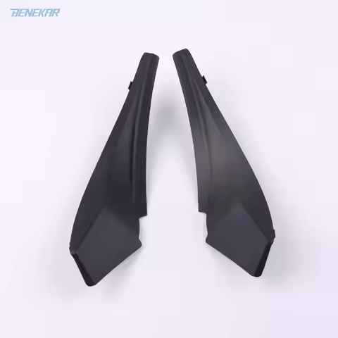 Benekar Front Left Right Windshield Grille Drain Panel Moulding Cover Fender KR11-51-PC1 KR11-51-PB1