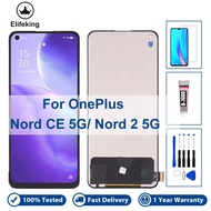 100% Tested LCD For OPPO OnePlus Nord CE 5G Nord 2 5G DN2103 Display Touch Screen Digitizer EB2101 A