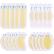 SATINIOR 20 Pieces Blister Pads, Blister Bandages, Blister Gel Guard, Waterproof Blister Prevention 