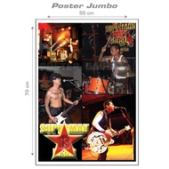 Poster Jumbo SUPERMAN IS DEAD ( SID ) #SID01 - ukuran 50 x 70 cm