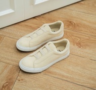 Kim&Co. (KF020W) Premium Collection รองเท้าผ้าใบแฟชั่นผู้หญิง รองเท้าหนัง มินิมอล พื้นนุ่มใส่สบายไม่