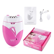 Kemei-189A USB Rechargeable Epilator Women Electric Hair Remover Female Epilator Face Depilation Leg