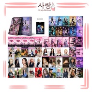 55pcs BLACKPINK《READY FOR LOVE》Purple LOMO Card Set Collection Kpop Rose Jennie Lisa Jisoo Photocard