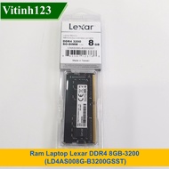 Ram Laptop Lexar DDR4 8GB-3200 (LD4AS008G-B3200GSST)