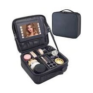 1pc Multi-Functional Compartmentalized Makeup Bag, Made Of Waterproof And Wear-Resistant Material Wi