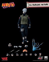 售絕版 threezero FigZero 1/6 火影忍者 旗木卡卡西 高可動人偶 全新品一盒