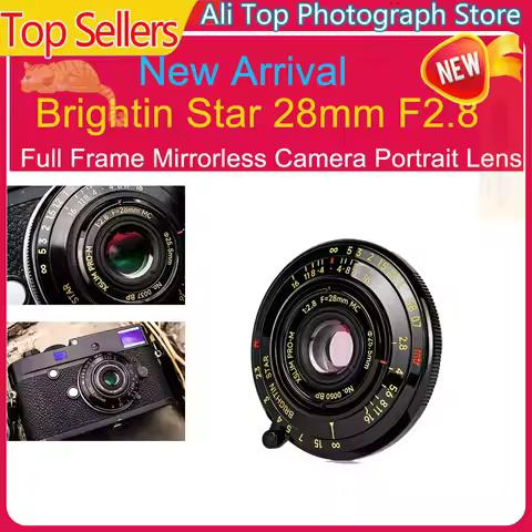 Brightin Star 28mm F2.8 Full Frame Lens Leica M M3 M6 M9 M10R M240 M11 Monochrom NEW
