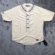 NEIGHBORHOOD x CLOT Baseball Shirt|Cream|Size XL|Oversized