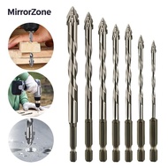 MirrorZone Masonry Drill Bit Set,7 Count Sawtooth Eccentric Drill Bit Set,Industrial Strength Carbid