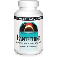 Source Naturals Pantethine 300mg - 30 Tablets