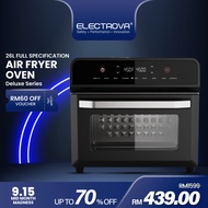 Electrova New Ecowell Series Exclusive XXLarge Air Fryer Oven (26L)