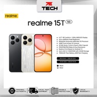 realme 15T 5G 8GB/12GB RAM +256GB RAM I 6.57" 120Hz AMOLED Display I Dimensity 6400 Max 5G Processor