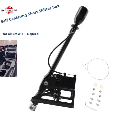 NEW Self Centering Short Shifter Box For BMW E30 E34 E36 E46 E8x E9x F80 F82 F83 F87 318i 320i 323i 
