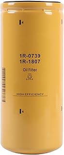 1R-1807 Oil Filter 1R1807 Oil Fuel Water Separator Filter Compatible with Caterpillar for CAT Articu