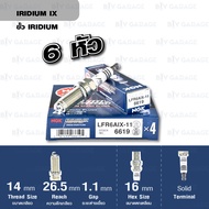 NGK หัวเทียนขั้ว Iridium LFR6AIX-11 6 หัว