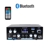 AK55 900W Bluetooth Digital Amplifier 2-channel Hi-Fi Stereo Amplifier Home Car Karaoke FM Amplifier