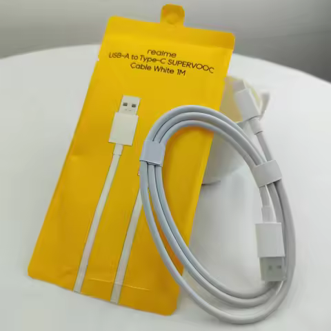 DL129 Realme Original 12A Type C Cable Phone Cables 240W 150W 120W Super Fast Charge Super Dart Vooc