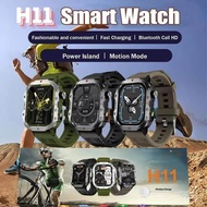 H11 Smart Watch Strap Flashlight Touch Screen HD Display Waterproof Fitness Tracker Support Outdoor 