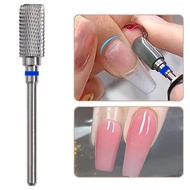 Barrel Carbide Nail Drill Bits Dust Proof Nail Bit Electric Manicure Efile Remove Acrylic Gel Tool B