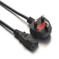 PC Desktop Monitor Computer AC Power Cord With Fuse 1.5M