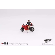 Mini GT 682 Ducati Panigale V4 w/Ducati Girl