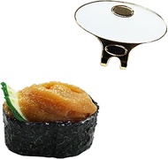 Hokushin Trading Golf Marker Yellow 1.26 in × 0.79 in × 0.94 in 小じんまり工房 Collaboration Product Food S