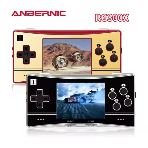 ANBERNIC RG300X Retro Portable Game Console 3.0” IPS Screen Video Game Player Support HD Out Built 5