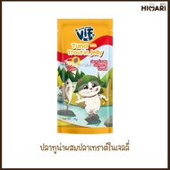 Felina Canino VIF เฟลินา คานิโน วิฟ อาหารเปียกแมว อาหารแมว ชนิดซอง ขนาด 75 กรัม