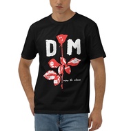 Depeche Rose Mode High Quality Custom T-Shirt Short Sleeve