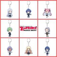 Anime keychain I Was Reincarnated as the 7th Prince Chibi Mica Acrylic character Grim Sylpha Tao Llo