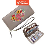 Flower Coin Purse for Women - Daily Use, Portable Gift for Girlfriend Dompet Syiling Bunga untuk Kea