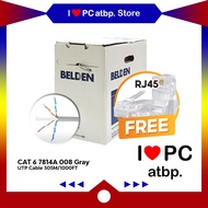 Belden Cat6 UTP Cable 305M/ 1000FT - (7814A 008A GRAY)