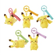 Pokémon Center Original Ten Pokémon, Ten Colors Pikachu Mascot Set of 5 (Pokémon x Sumikko Gurashi o