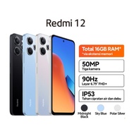 HP XIAOMI REDMI 12 8/256GB - REDMI 12 RAM 8GB ROM 256GB NEW GARANSI RESMI